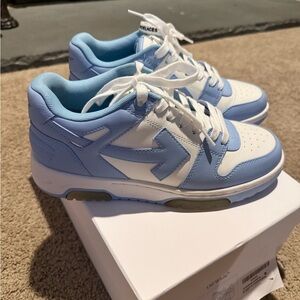 Off-White Blue and White Sneakers
